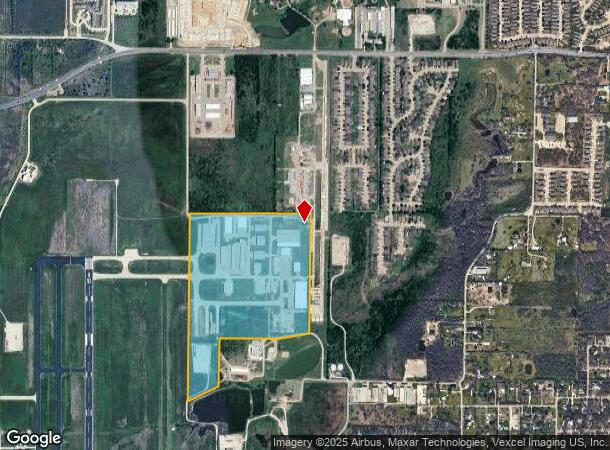 12749 Wildcat Way N, Burleson, TX Parcel Map