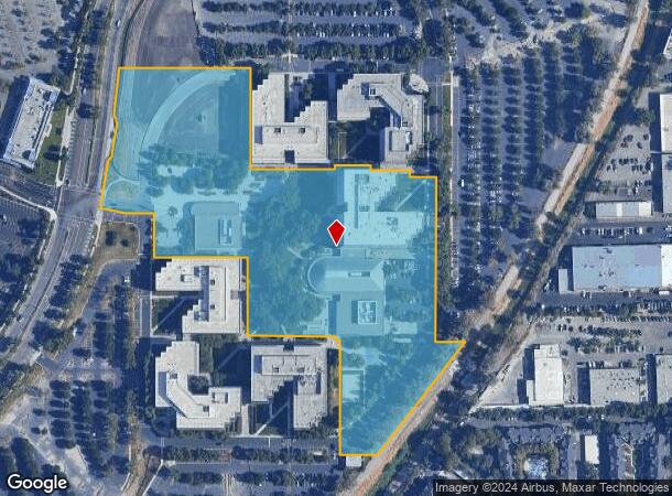  4430 Rosewood Dr, Pleasanton, CA Parcel Map