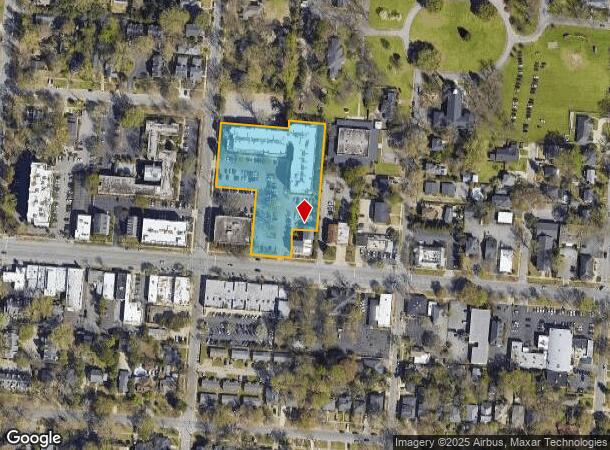 2813 Devine St, Columbia, SC Parcel Map