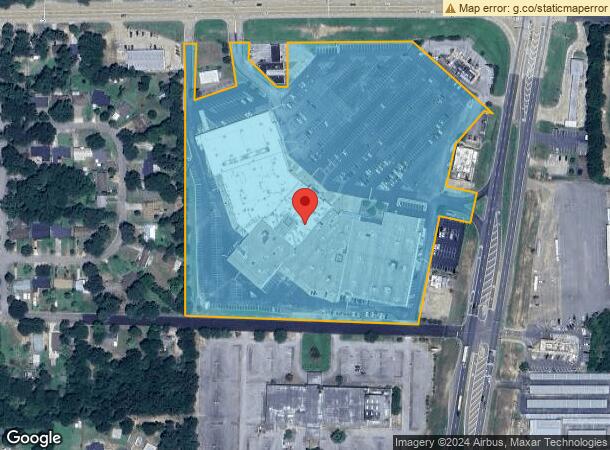  1300 E Pinecrest Dr, Marshall, TX Parcel Map