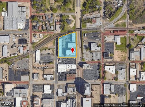  414 N Broadway Ave, Tyler, TX Parcel Map