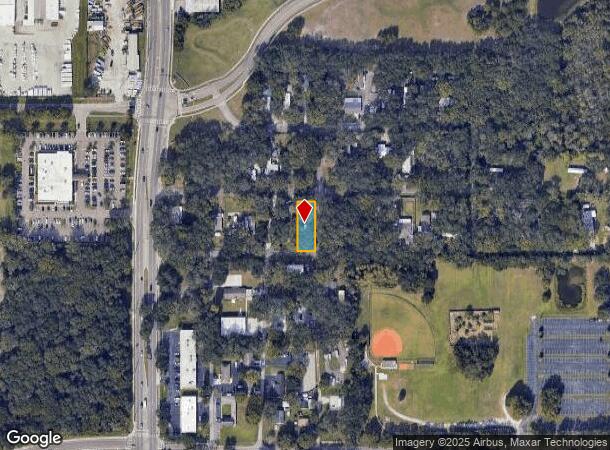 10116 Lake Ave, Tampa, FL Parcel Map