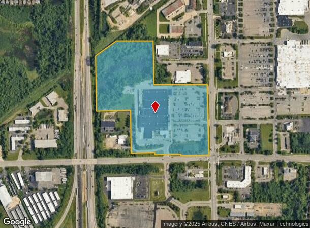 3900 Carpenter Rd, Ypsilanti, MI Parcel Map