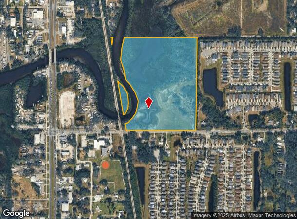  7010 Symmes Rd, Gibsonton, FL Parcel Map