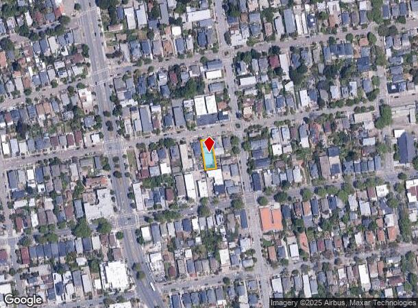 1534 Harmon St, Berkeley, CA Parcel Map