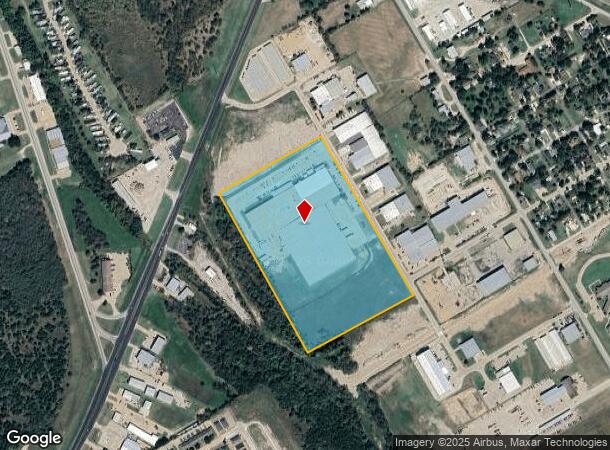 1601 Jack Mckay Blvd, Ennis, TX Parcel Map