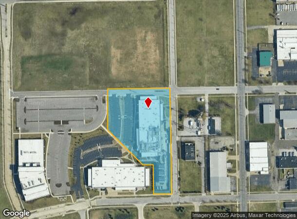 1165 Franklin St, South Bend, IN Parcel Map