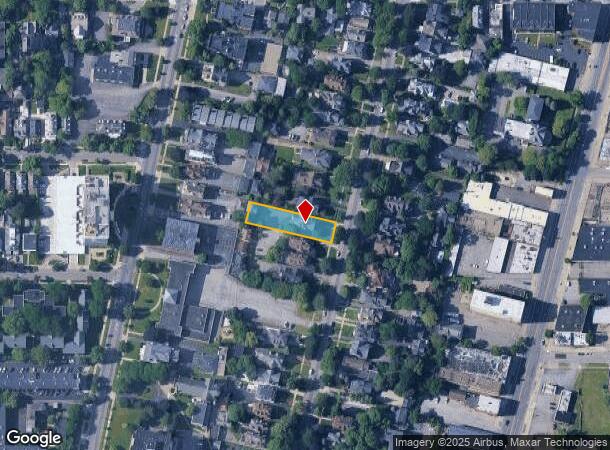 406 Linwood Ave, Buffalo, NY Parcel Map