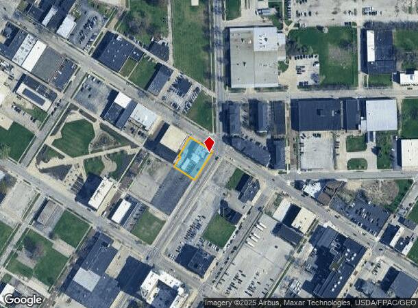  1701 Adams St, Toledo, OH Parcel Map