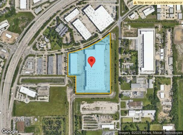  8801 Fallbrook Dr, Houston, TX Parcel Map