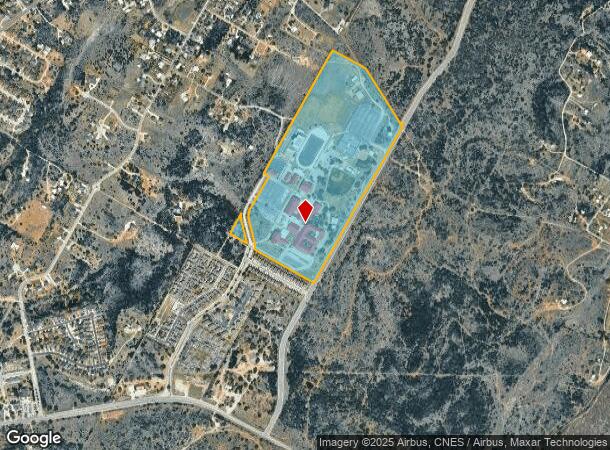 1431 E E Fm 1431, Marble Falls, TX Parcel Map