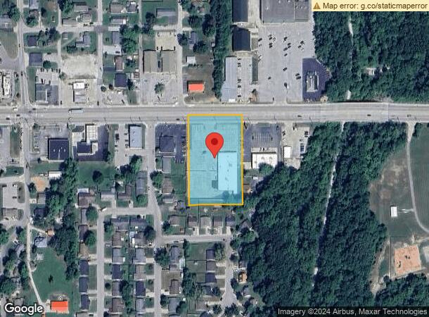  2308 16Th St, Bedford, IN Parcel Map