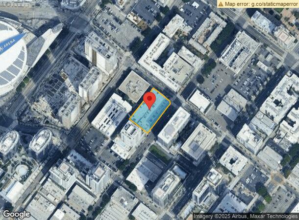  1111 S Hope St, Los Angeles, CA Parcel Map