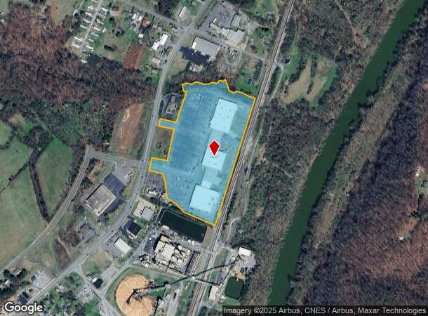 1301 Main St, Altavista, VA Parcel Map