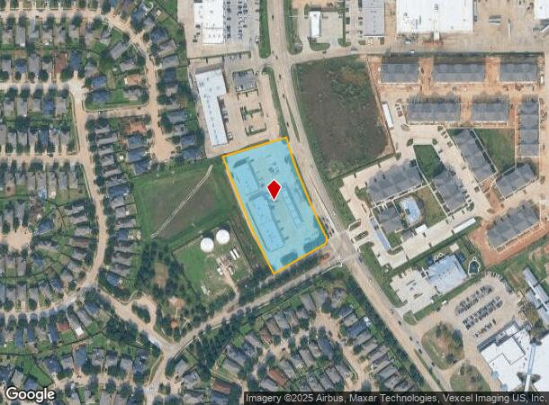 6841 Fry Rd, Katy, TX Parcel Map