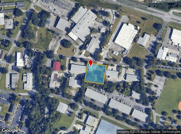  2645 Causton Bluff Rd, Savannah, GA Parcel Map