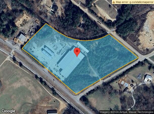  1580 Greensboro Rd, Madison, GA Parcel Map