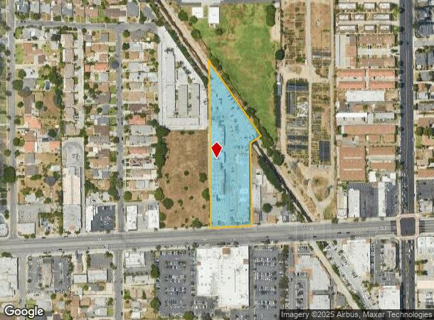  1045 E Valley Blvd, San Gabriel, CA Parcel Map