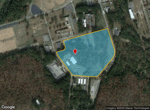  283 Rucker St, Anniston, AL Parcel Map