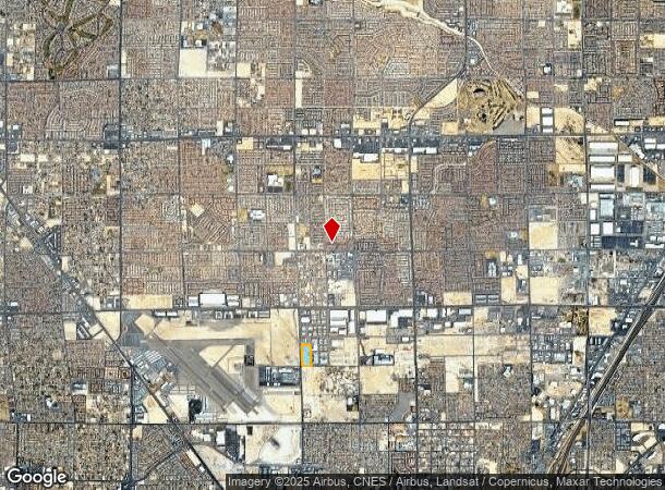  2880 Simmons St, North Las Vegas, NV Parcel Map