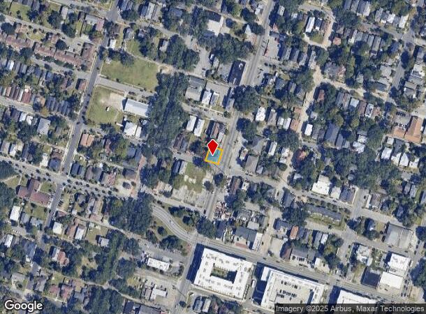  2513 Montgomery St, Savannah, GA Parcel Map