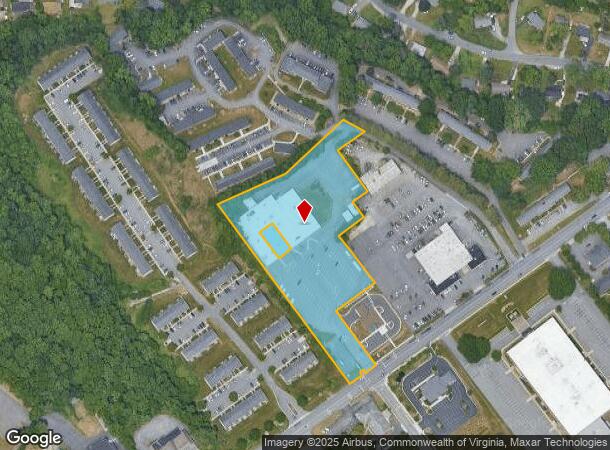  3408 Old Forest Rd, Lynchburg, VA Parcel Map