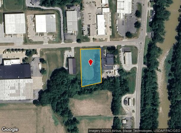  121 Fox Dr, Piqua, OH Parcel Map