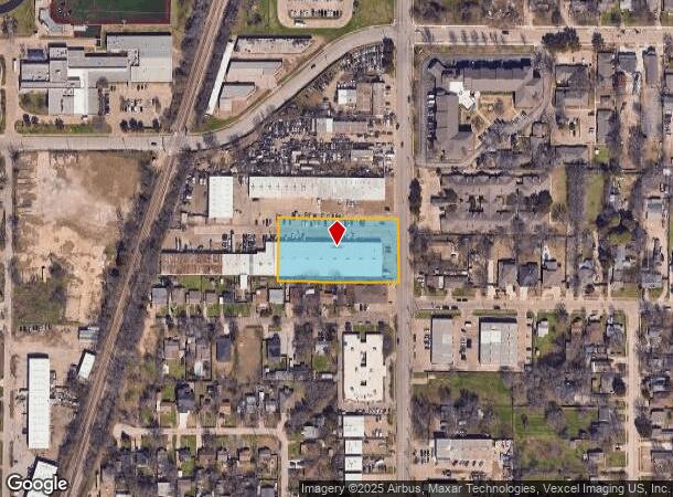  707 N Britain Rd, Irving, TX Parcel Map