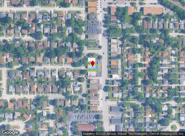 18422 Torrence Ave, Lansing, IL Parcel Map