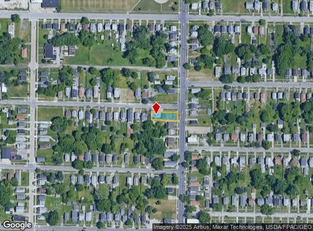  1005 W 17Th St, Lorain, OH Parcel Map