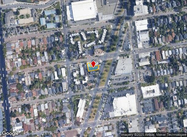 2020 Stuart St, Berkeley, CA Parcel Map