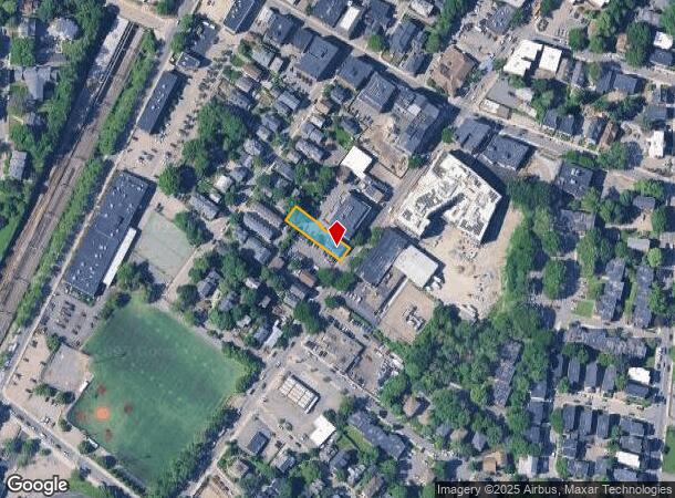 3399 Washington St, Jamaica Plain, MA Parcel Map