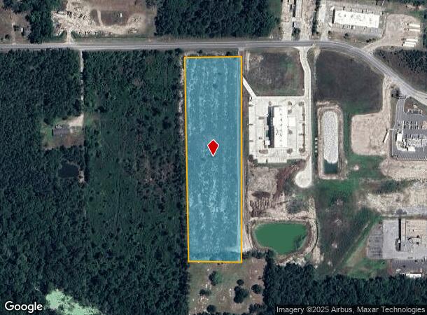Woodlawn Rd, Macclenny, FL Parcel Map