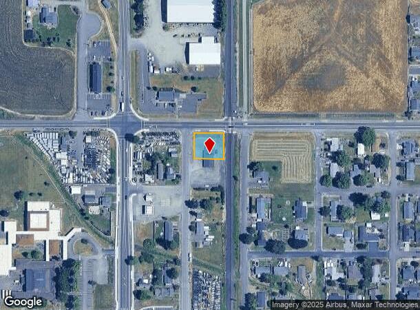  10 W 1St St, Halsey, OR Parcel Map