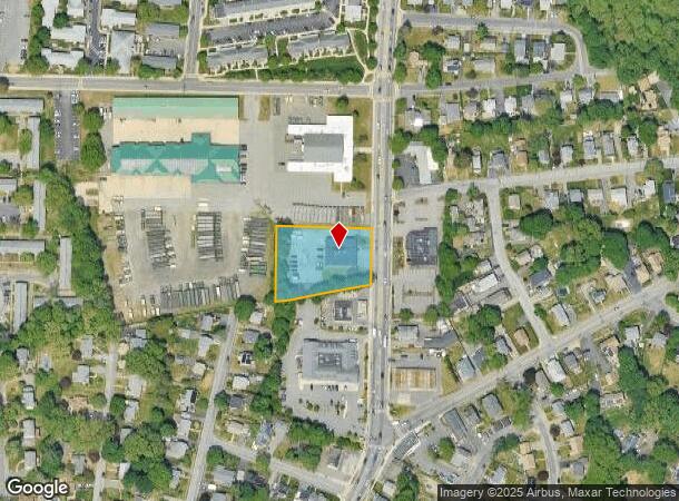 520 Concord St, Framingham, MA Parcel Map