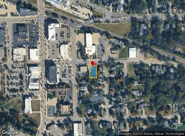 206 E Caroline St, Fenton, MI Parcel Map