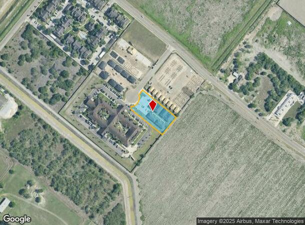  1809 Atrium Place Dr, Harlingen, TX Parcel Map