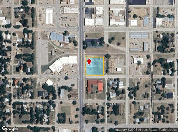 505 S Oak Ave, Mineral Wells, TX Parcel Map
