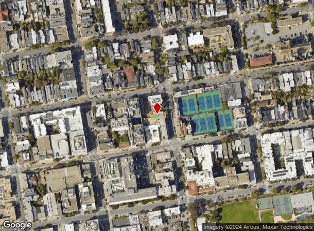  1721 Scott St, San Francisco, CA Parcel Map