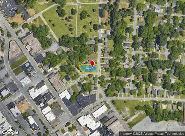  501 Steele St, High Point, NC Parcel Map