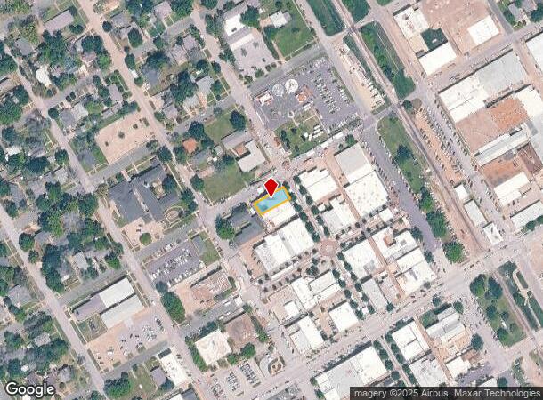 215 N Dallas St, Ennis, TX Parcel Map