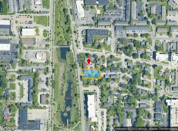  1600 N Walnut St, Bloomington, IN Parcel Map