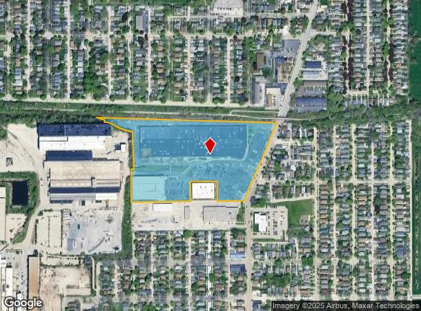  807 S 60Th St, Milwaukee, WI Parcel Map