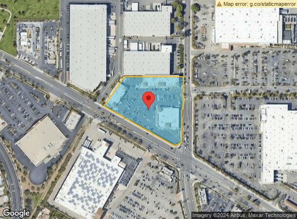  1297 E Ontario Ave, Corona, CA Parcel Map