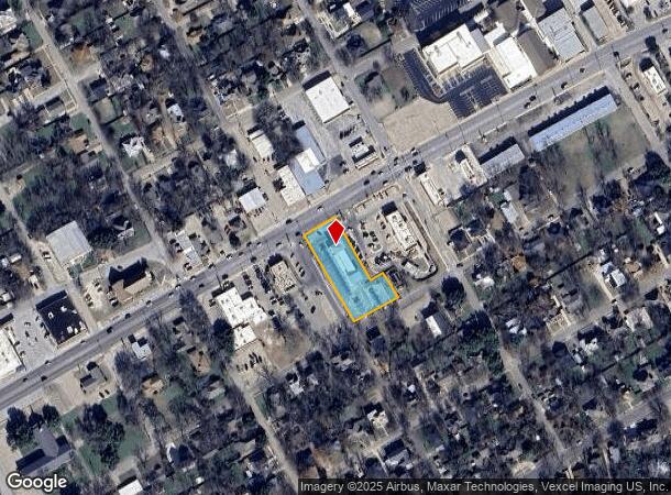 809 W Henderson St, Cleburne, TX Parcel Map