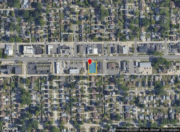  1623 Ford Ave, Wyandotte, MI Parcel Map