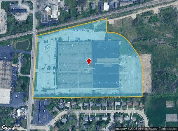  2855 N Franklin Rd, Indianapolis, IN Parcel Map