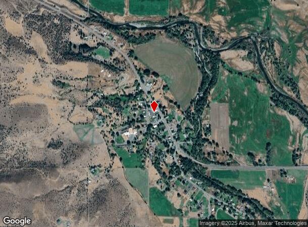  207 W Franklin Ave, Dayville, OR Parcel Map