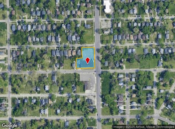 2513 M L King Ave, Flint, MI Parcel Map