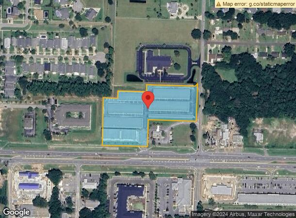  1600 W Nine Mile Rd, Cantonment, FL Parcel Map